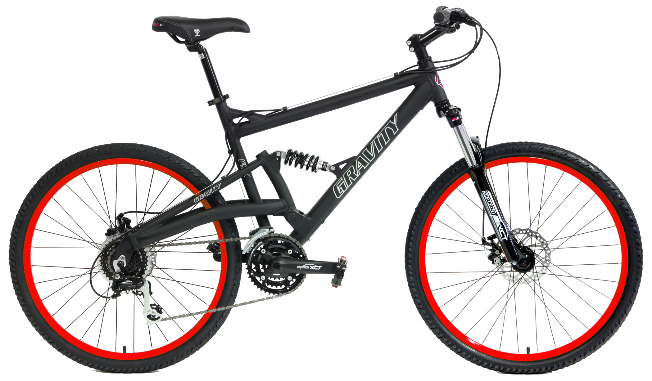 Mountain Bikes GRAVITY FSX 2.0 FSX 2.0 FULL SUSPENSION ALUMINUM 24sp SHIMANO DISC BRAKE BikeShopWarehouse We have just received a shipment of the b Gravity FSX 2